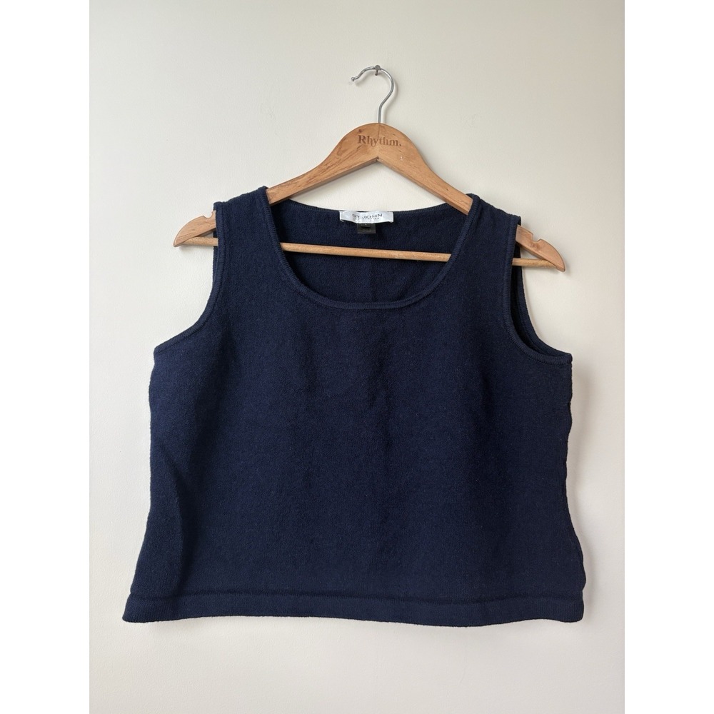 St. John Collection Knits Sleeveless Tank Size Large